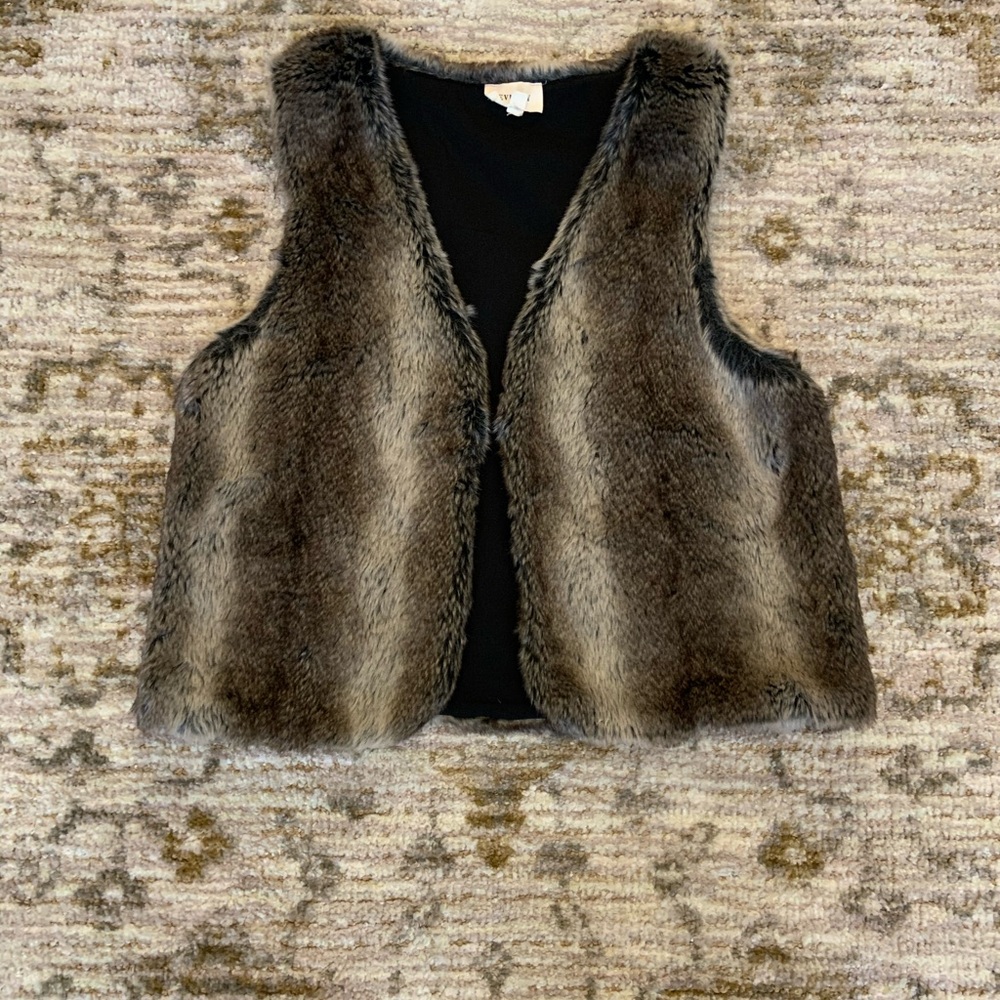 Everly faux women’s fur vest